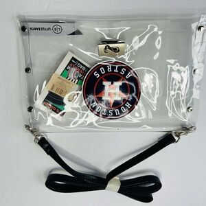 Clear Houston Astros Crossbody Bag